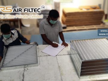 AHU HEPA PRE Air Filters Fine Mini Pleat Bommasandra Peenya Bangalore