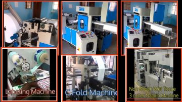 all type of Paper Napkins Tissue Machineries Manufacturers in Bengaluru India