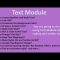 create and edit website content using Text Module without coding and within seconds