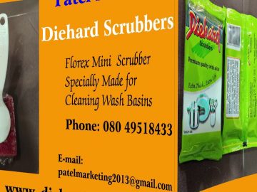 Diehard Scrubbers Patel Marketing Bangalore Mangalore Mysore India