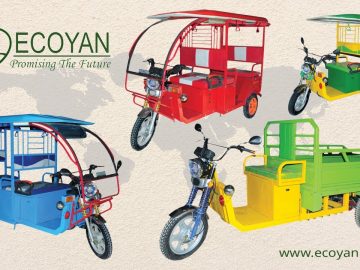 E Rickshaw Cargo Car Passenger Auto Green Parts mfrs at Bommasandra Bengaluru india