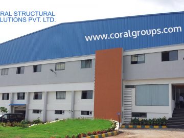 PEB Pre Engineered Building Coral Steel Structures at Peenya Bangalore India
