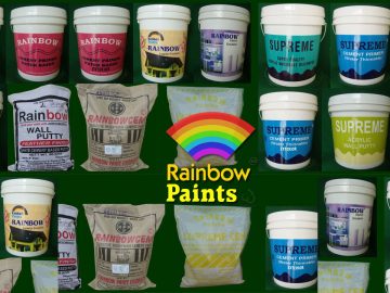 Rainbow Paints manufacturers of  quality paint products at peenya bengaluru bangalore india