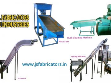 S Conveyor Dust Cleaner Piece Sizeer Husk Piece peeling Machine Peenya Bengalore india