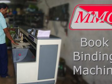 Single clamp perfect book binding Machine Peenya Bangalore India