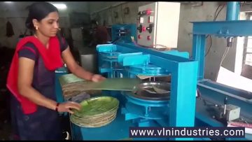 Areca paper Applam Chapati papad Plate Making Machine Bangalore Karnataka