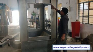 Powder Coating Plant Batch Type Conveyor Type Manufacturer Peenya Bangalore India