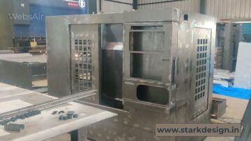 CNC Machine Enclosure Art Metal Design Machine Guard Peenya Bangalore India