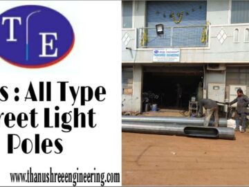 Customized all Street Light Poles Manufacturer Peenya Bangalore Bengaluru Karnataka India