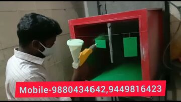 Manual Automatic Powder Coating Plant Coating Gun VSK Peenya Bangalore