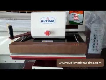 Single Bed Automatic Heat Transfer Machine