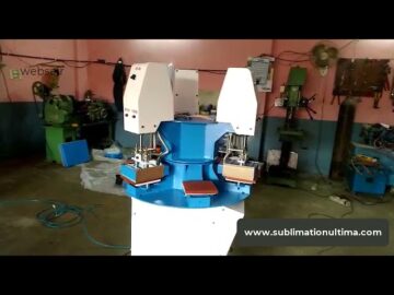 Three Head Six Station Fully Automatic Label Transfer Machine Bangalore