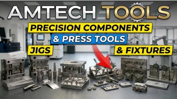 CNC Precision Components, Press Tools, Jigs Fixtures Manufacturer in Peenya Bangalore | Amtech Tools