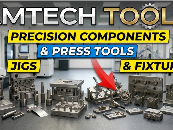 CNC Precision Components, Press Tools, Jigs Fixtures Manufacturer in Peenya Bangalore | Amtech Tools
