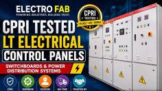 Electro Fab | CPRI Tested LT Electrical Control Panels Manufacturer in Bengaluru | Switchboards