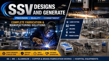 MS & Aluminium Sheet Metal Fabrication | Hospital Equipment Manufacturer in Peenya Bangalore | SSV