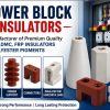 Power Block Insulators | Busbar Insulators Manufacturer | Control Panels | Bommanahalli, Bangalore